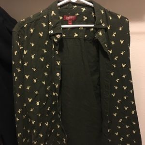 Arizona Caribou/Moose Button Down Shirt